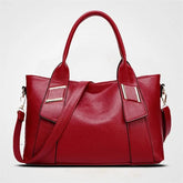 Handle PU Leather Handbag